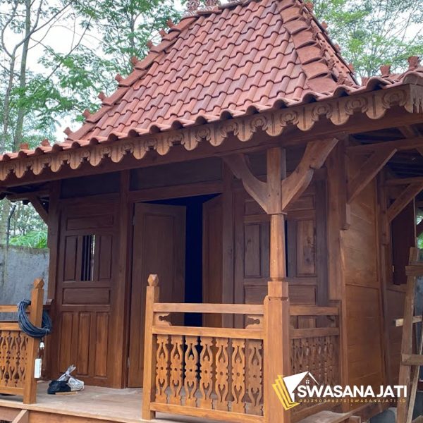 Rumah Gladak Kayu Jati Khas Ukiran Jawa - Image 5
