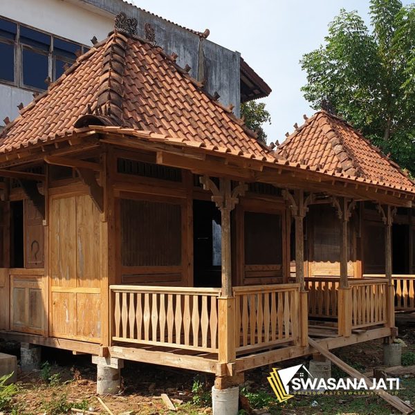 Rumah Gladak Kayu Jati Khas Ukiran Jawa - Image 3