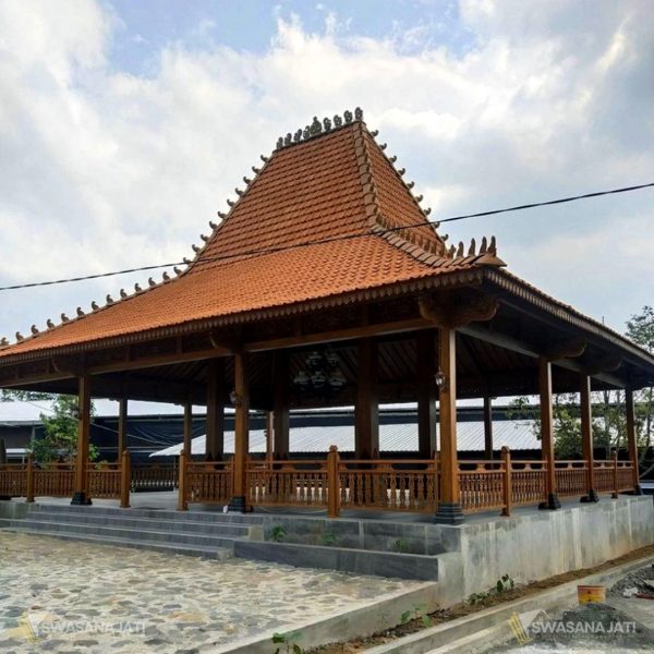 Joglo Pendopo Minimalis Terbaru Kayu Jati