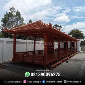 Gazebo Panjang 12 Meter Minimalis Terbaru GZ-SW010