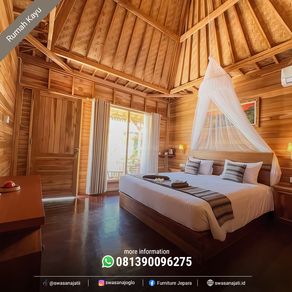 Rumah Gladak Jawa dari Kayu Jati – Tahan Lama & Estetik RK-SW007 - Image 5