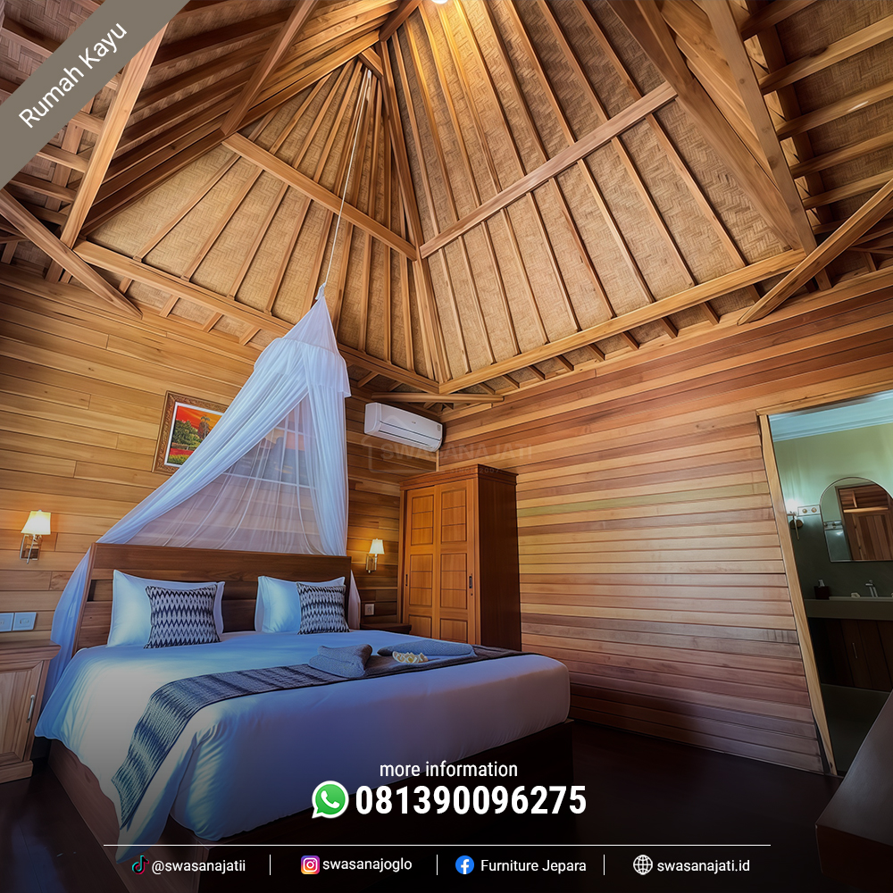 Rumah Gladak Jawa dari Kayu Jati – Tahan Lama & Estetik RK-SW007 - Image 6