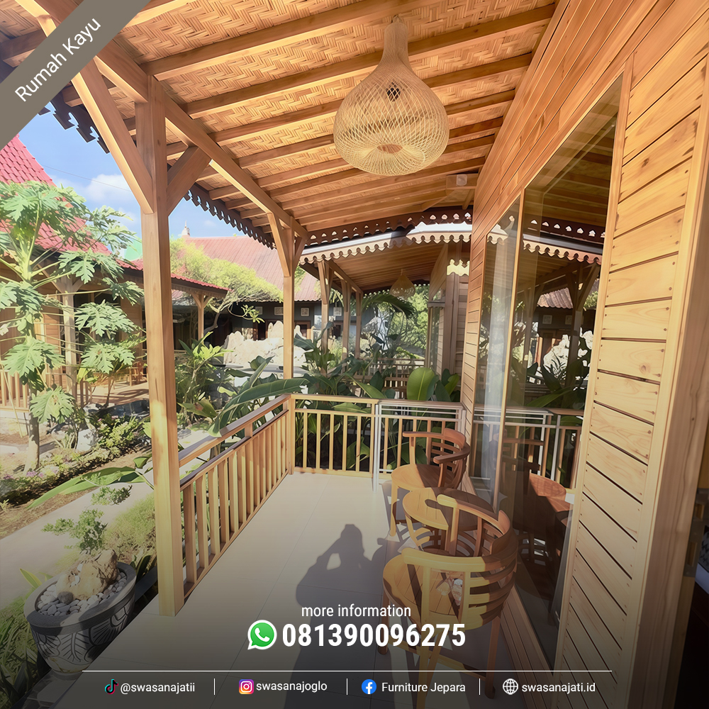 Rumah Gladak Jawa dari Kayu Jati – Tahan Lama & Estetik RK-SW007 - Image 7