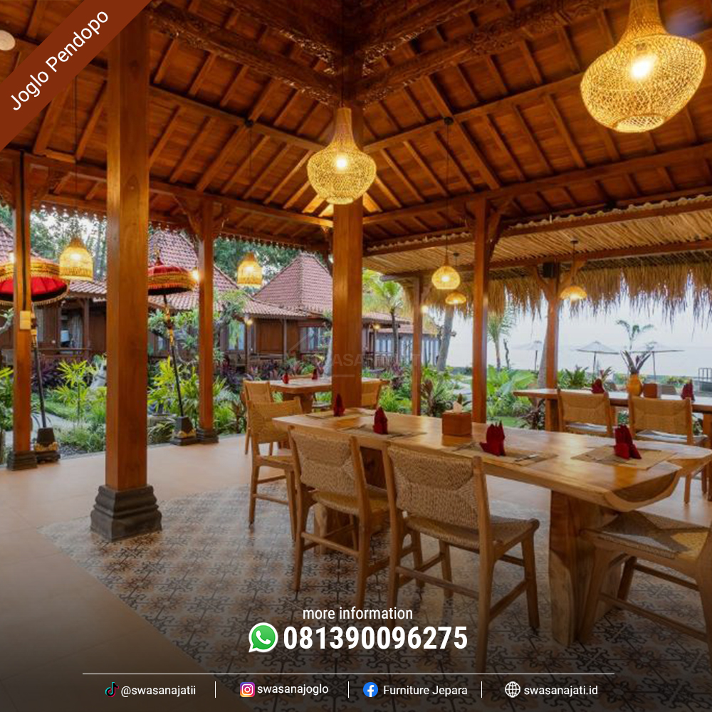 Joglo Pendopo Jati Elegan, Kuat, dan Bernilai Tinggi - Image 4
