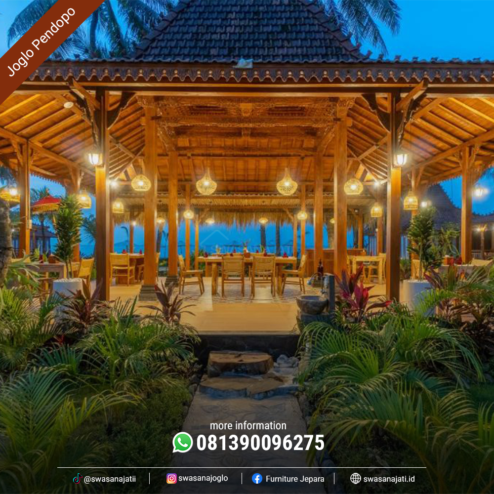Joglo Pendopo Jati Elegan, Kuat, dan Bernilai Tinggi - Image 2