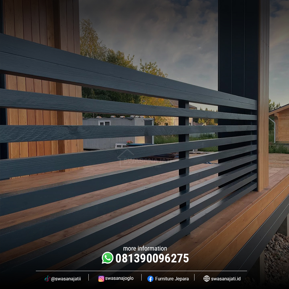 Rumah Kayu Industrial Modern 10x8 Meter - Image 4