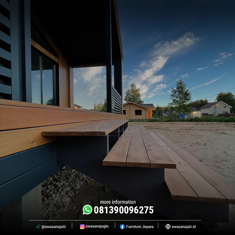 Rumah Kayu Industrial Modern 10x8 Meter - Image 5