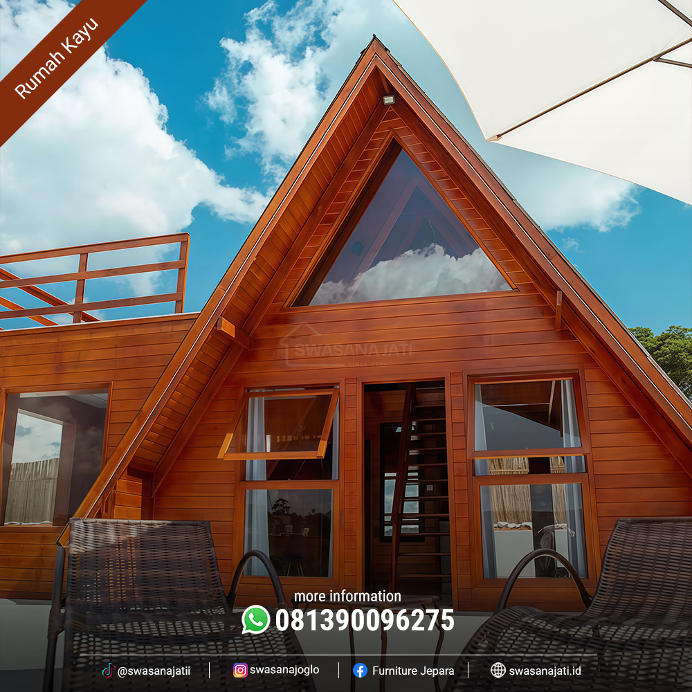 Rumah Kayu Modern RK-sw010 - Image 2