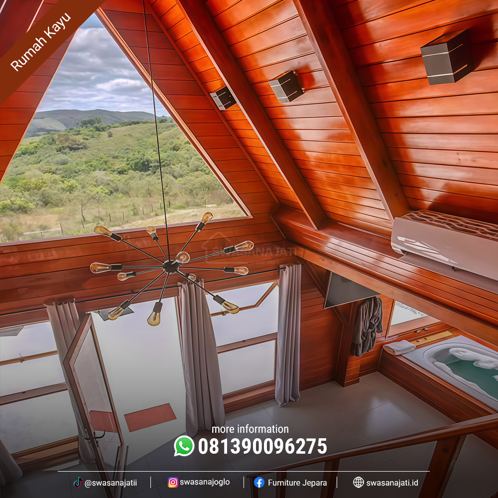 Rumah Kayu Modern RK-sw010 - Image 5