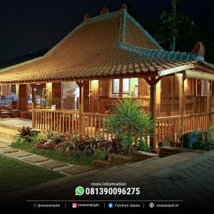 Rumah Jawa Klasik Joglo Kayu Jati