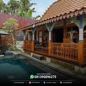 Rumah Gladak Jawa Klasik Full Jati